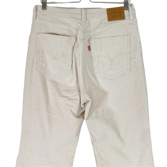 Levi’s High Waist Corduroy Flare Leg Pants Size 30 - Picture 6 of 9